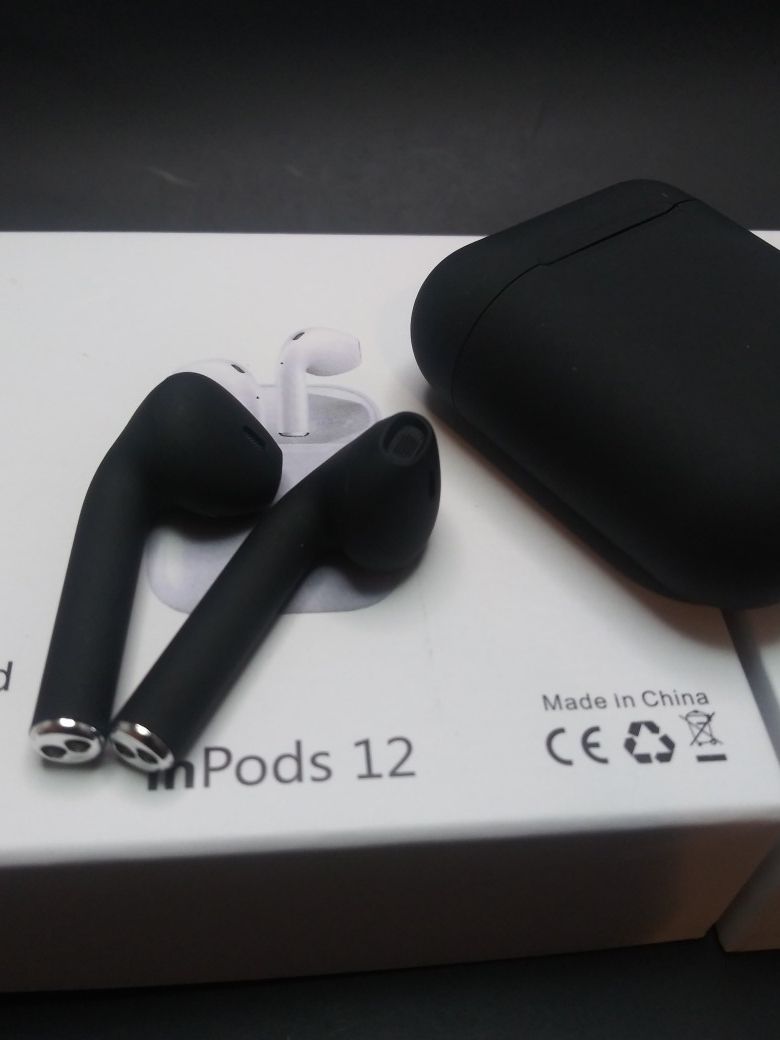 Earpods for iphone color black. Blootooth Earpods. Wireless earpods