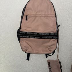 Steve Madden Pink Backpack 