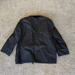 Banana Republic Pea Coat Mens XLarge black