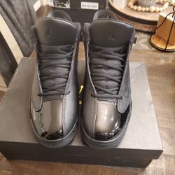 Jordan Dub Zero Tripple Black Size 10.5