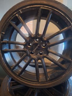 Rims with tires