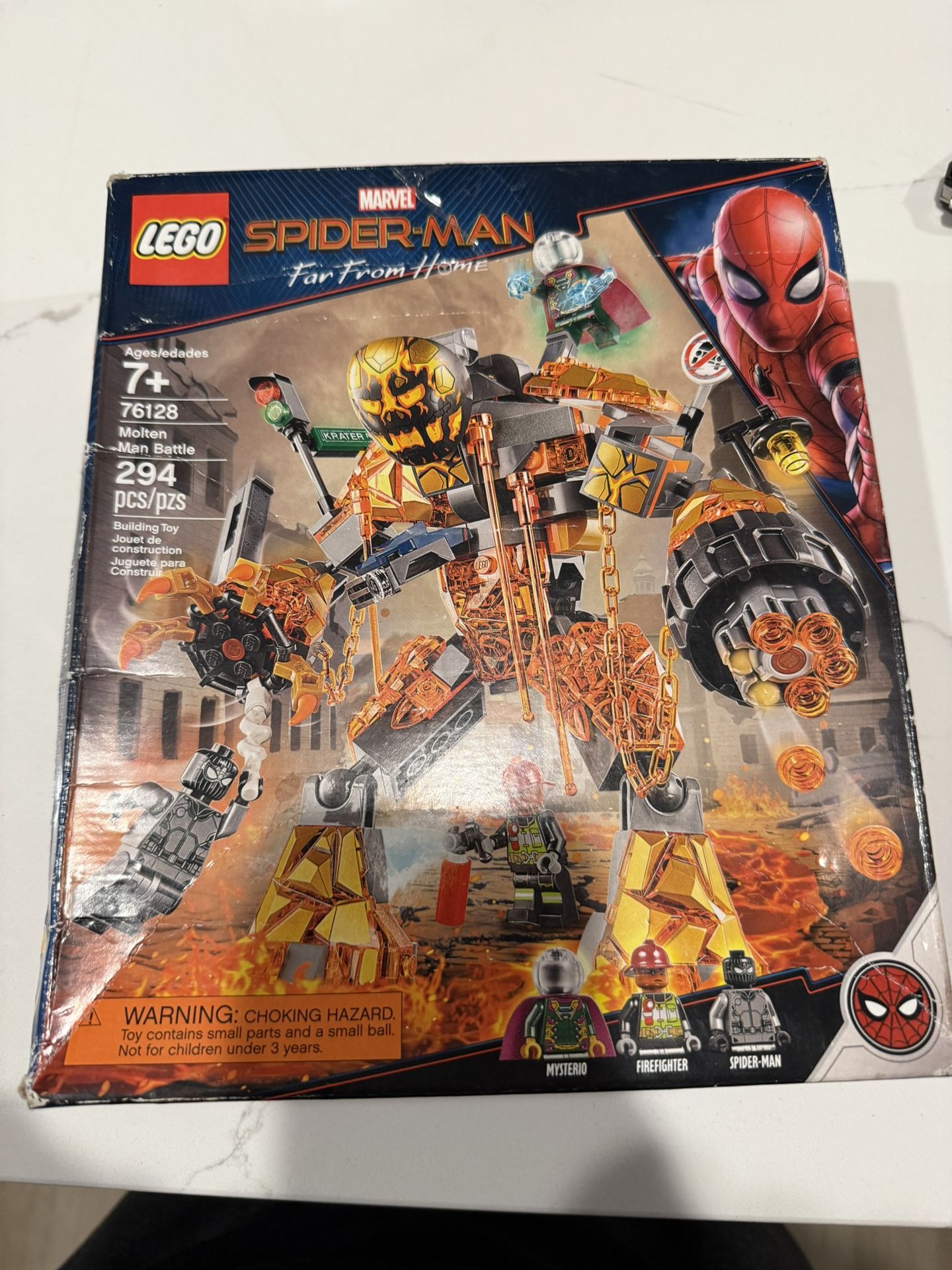 Spider Man Far From Home Lego Set 