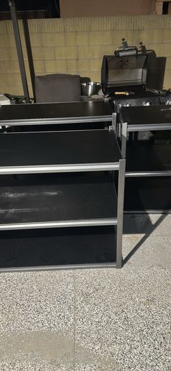 Costco Black 3-Shelf Racks (x12) (MOVING OUT SALE!!📦)