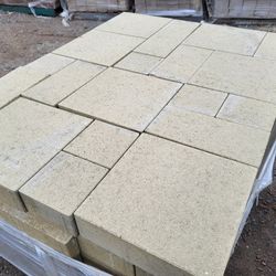 SURPLUS CONCRETE CEMENT BRICK PAVERS  $320 EACH PALLET  (~ 100 SQUARE FEET PER PALLET)