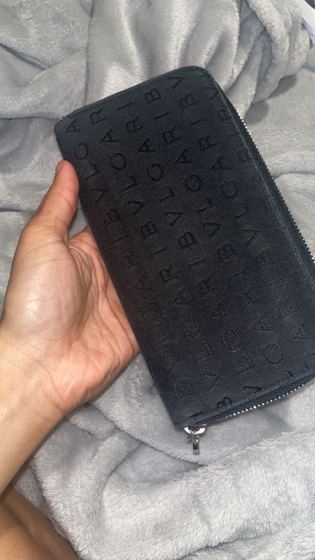 BVLGARI Canvas Printed Wallet