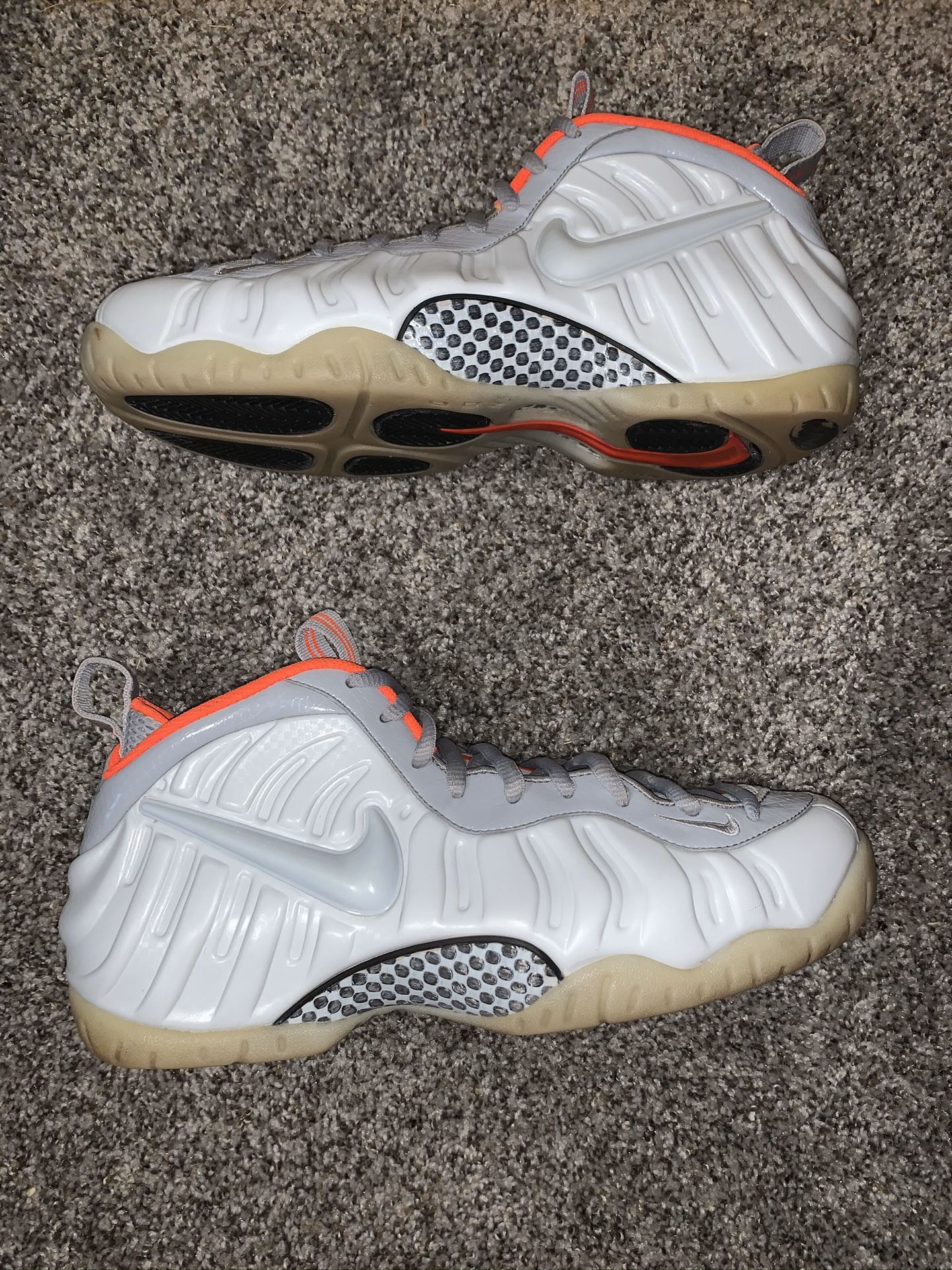 Foamposites pure platinum