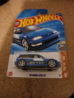Hot Wheels '90 Honda Civic EF Die-Cast Car