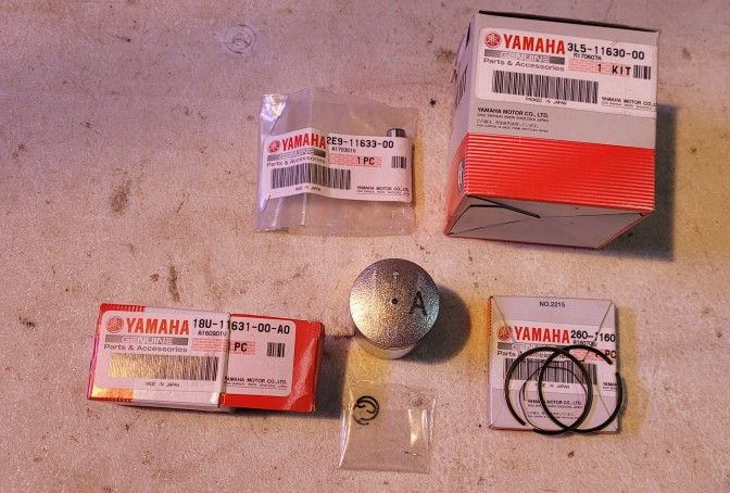 Yamaha 3L5-11630-00 Piston Kit M170607A