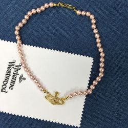 Vivienne Westwood Mini Bas Relief Choker in Gold