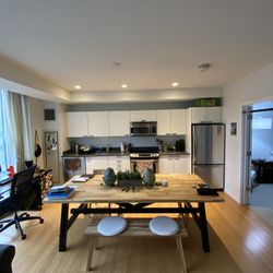 Dining (Picnic) Table With Benches And Extra Chair