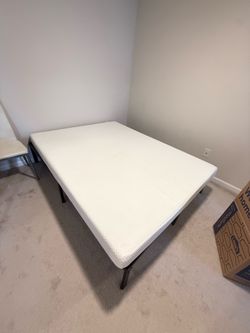 Queen mattress and frame