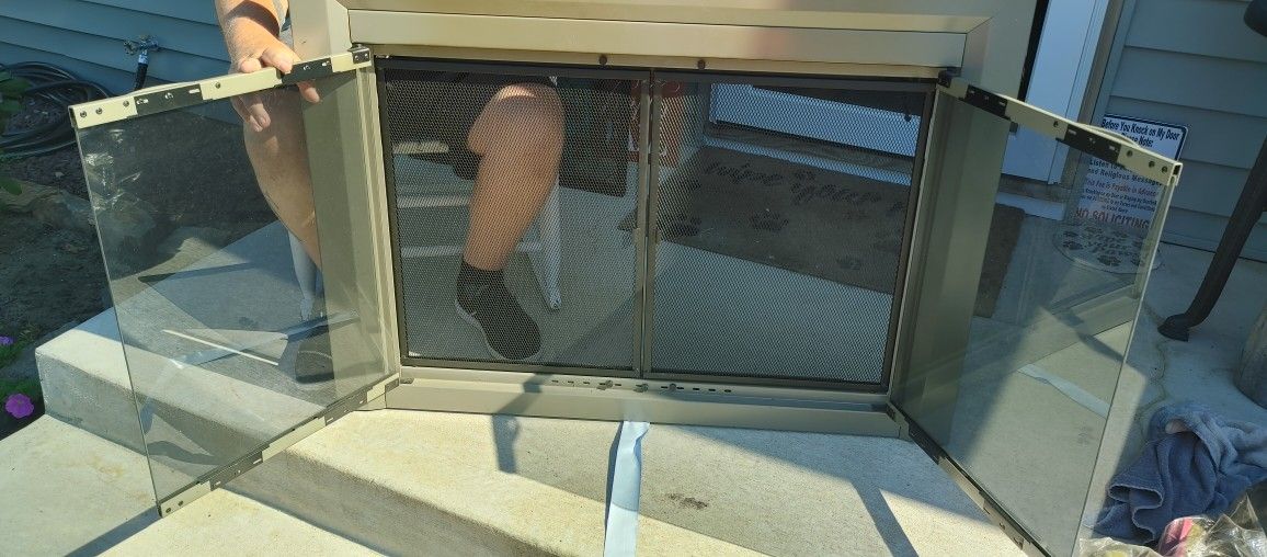 FirePlace Glass Doors