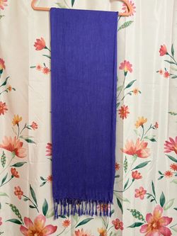 Purple Scraf Wrap 23”X71”
