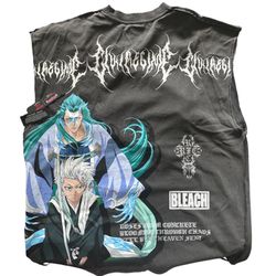 Civil Regime Bleach Brand New Sigilmouth Gray Men’s Crew Neck T-Shirt, Size XXL