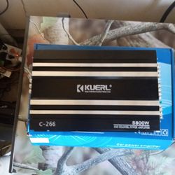 Kurel Power Car Amplifier 