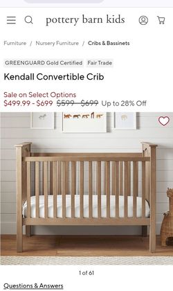 Pottery Barn Crib