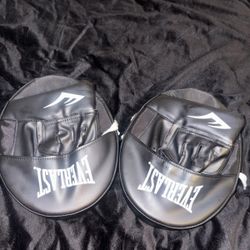 Black Everlast Boxing Pads Lightly Used 