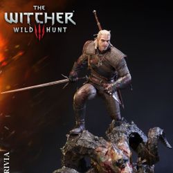 Geralt Of Rivia Prime 1 Studios Premium Format Statue 