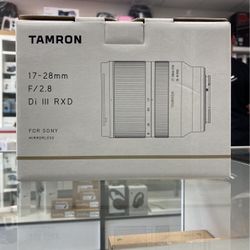 Tamron 17-28mm F2.8 For Sony ⭐️Sale! Ends 9/29!