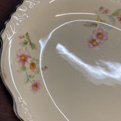 Homer Laughlin Virginia Rose Plate