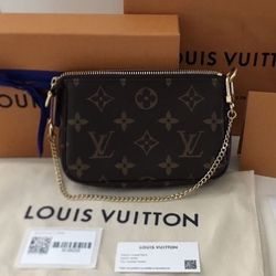 AUTHENTIC Louis Vuitton Mini Pochette 