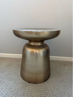Brass West Elm Side Table