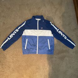Levi’s Blue Windbreaker/Rain Jacket