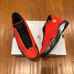 Jordan 14 Retro Ferrari Size 10 M