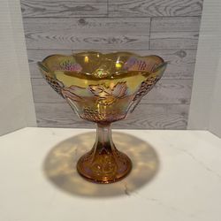 Indiana Glass Harvest Grape Bowl