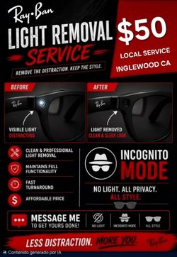 ****META RAY-BAN STEALTH MODE ***