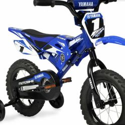 Yamaha WMA-111201 12 inch Moto BMX Sports Motorcycle - Blue