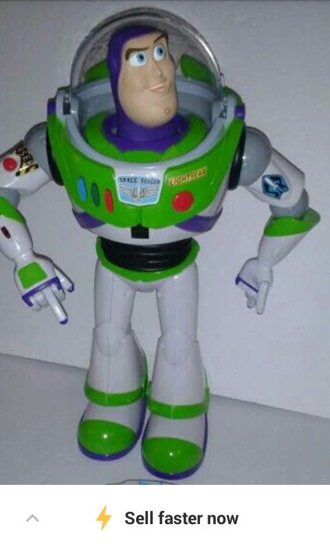 Disney Toy Story U command Buzz Lightyear Programmable Action Figure