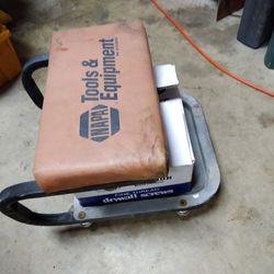 Work Seat On Wheels. 50 Bucks