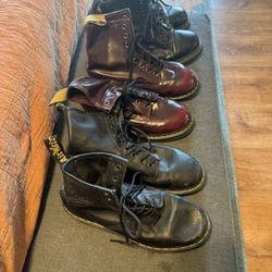 Doc Martens Boots Bundle – Size 8-9(3 Pairs)