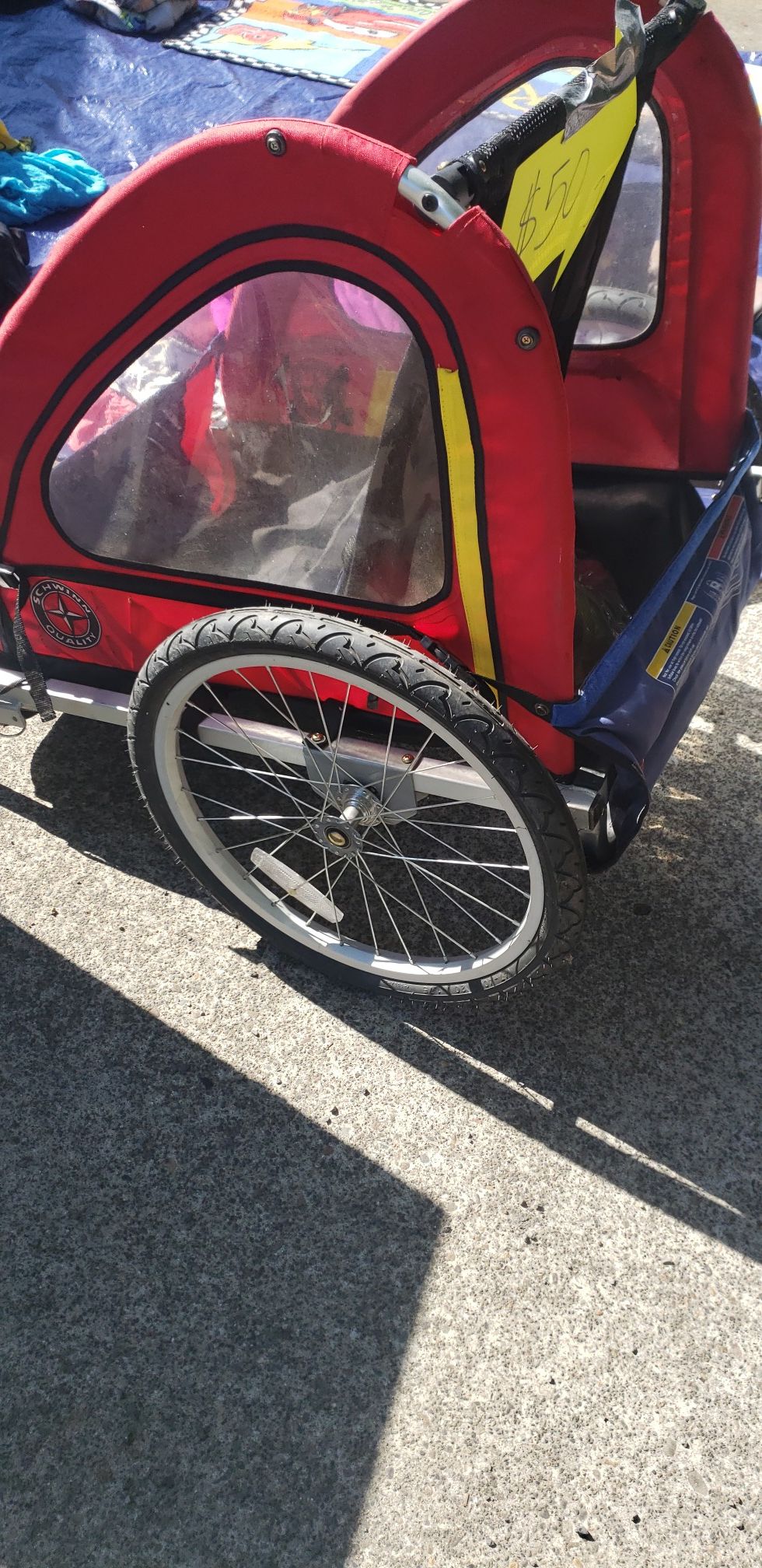 Shwinn double bike trailer