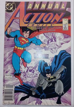 DC ANNUAL ACTION COMICS #1 1987