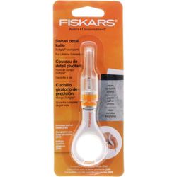 Fiskars® Softgrip® Touchpoint Fingertip Swivel Detail Knife
