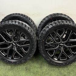 New 22 inch gm style wheels wrapped in 33x12.50R22 RBP tires
