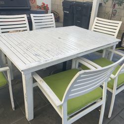 Outdoor Dining Table Patio Furniture Set