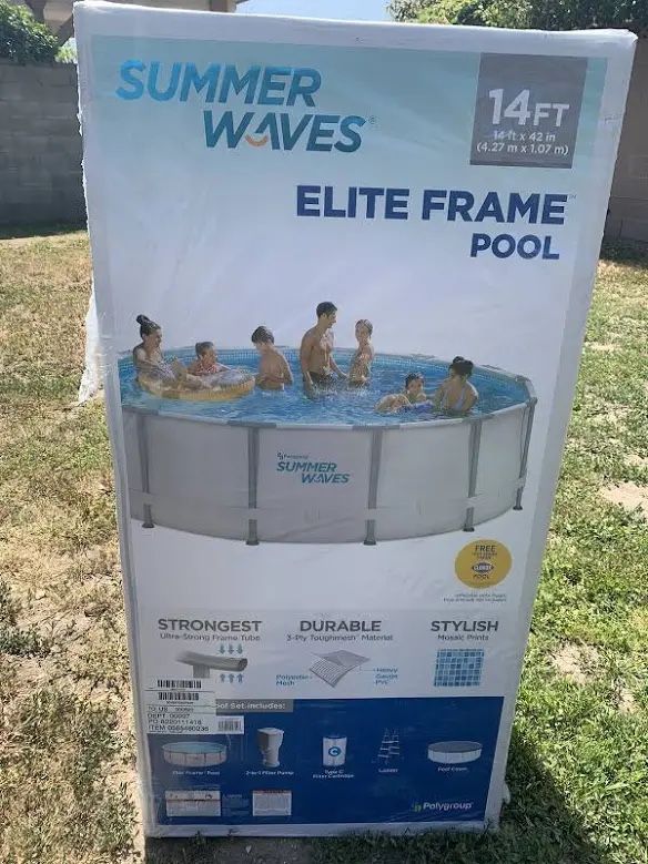 Summer Waves Elite Frame Pool
