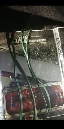 Bazooka Subwoofers and Amplifier