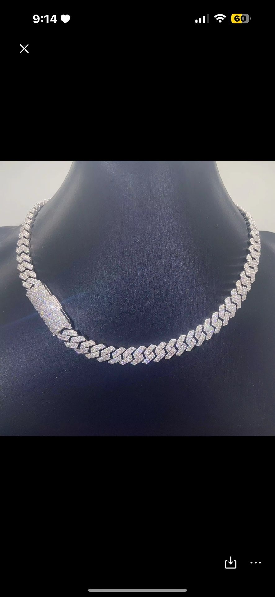 Moissanite Chain