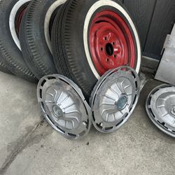 1962. Impala Rims, And Hubcaps.