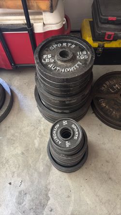 Weight set sports authority