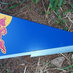 Red Bull Metal Sign