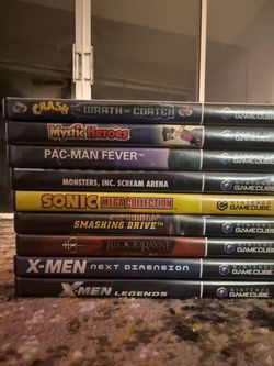 Nintendo GameCube Game Lot (10 Games)