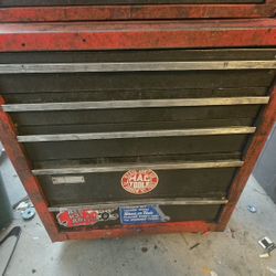 Craftsman Tools Roll Cab w/ Craftsman Top Chest – Vintage USA Steel