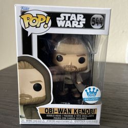 EXCLUSIVE Obi-Wan Kenobi Funko Pop Bobblehead #544 Star Wars Ben Disney Ewan