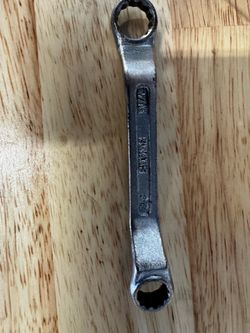 Vintage Sears Offset 45° Boxend 12-point Wrench 7/16 - 3/8