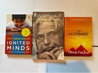 Book Bundle – The Alchemist, Wings of Fire, Ignited Minds